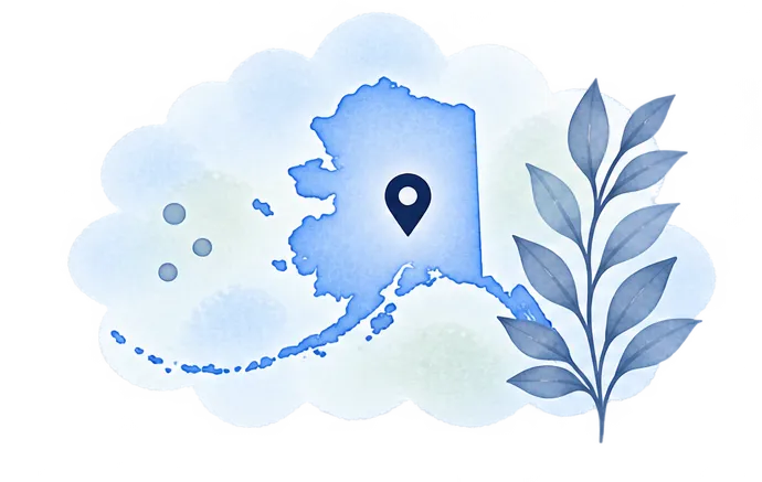 Alaska map