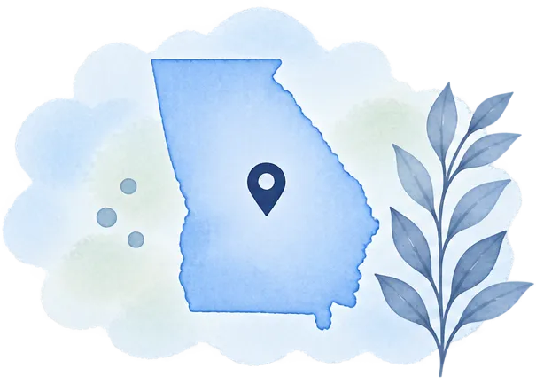 Georgia map