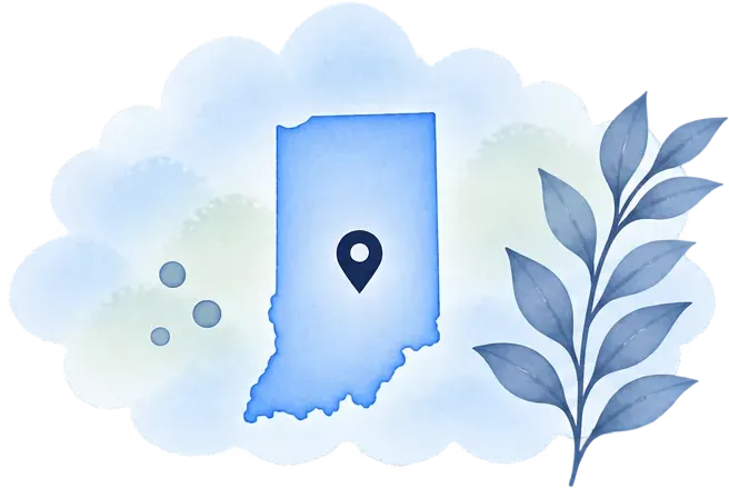 Indiana map