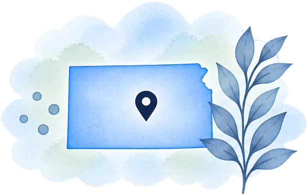 Kansas map