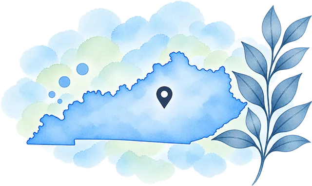 Kentucky map