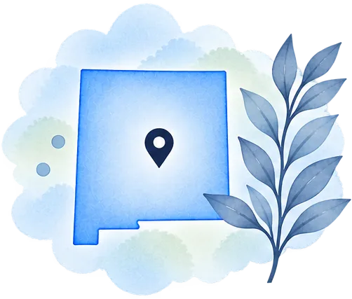 New Mexico map