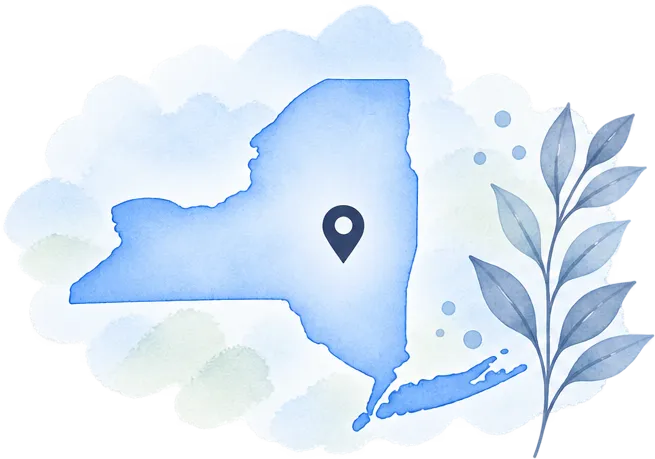 New York map