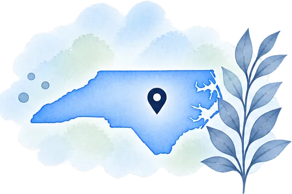 North Carolina map