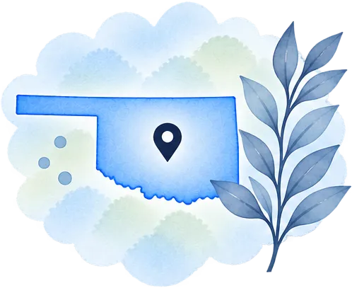 Oklahoma map