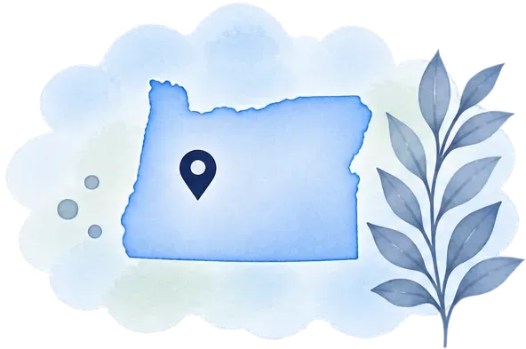Oregon map