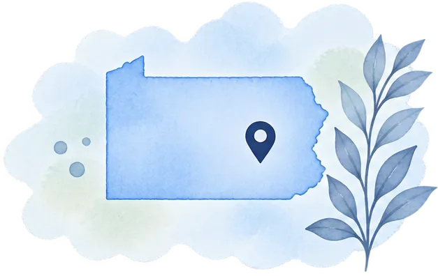 Pennsylvania map