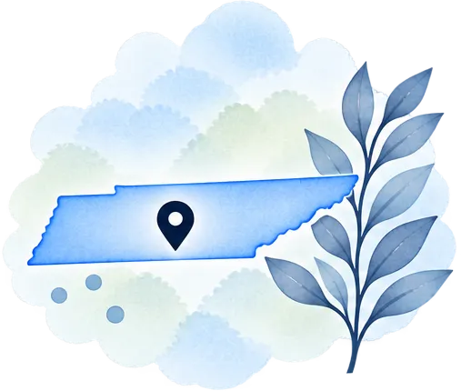 Tennessee map