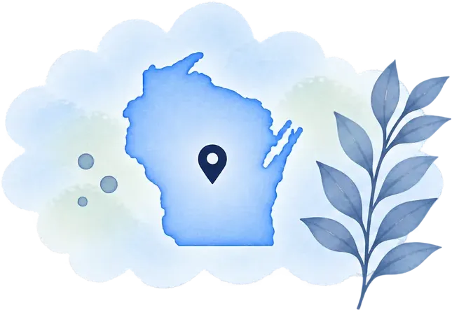 Wisconsin map